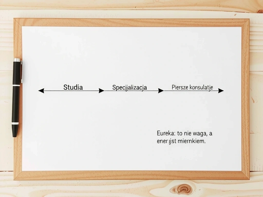 Ilustracja mapy drogowej kariery